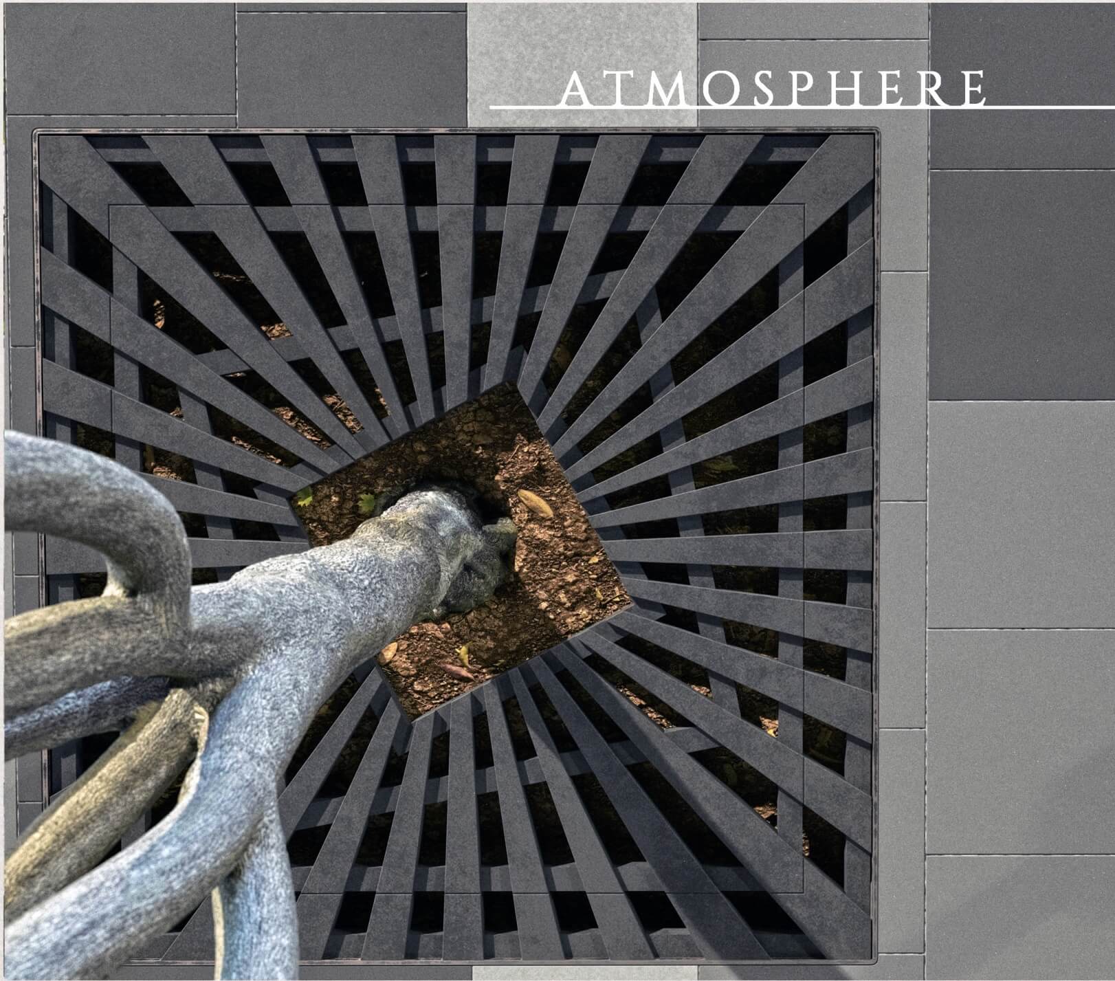 Приствольная решетка для дерева ZKING ATMOSPHERE 1.2х1.2м Черная в Белогорске фото