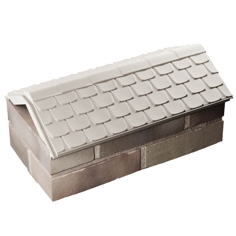 Парапет Zking Эльбрус Бежевый с посадкой на 1 кирпич (255мм) в Белогорске фото