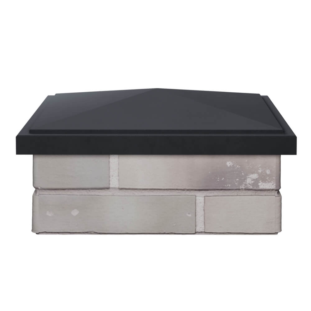 Колпак Zking БонаМоно Серый на столб 1.5х1.5 кирпича (385х385, 400х400мм) Белогорск фото