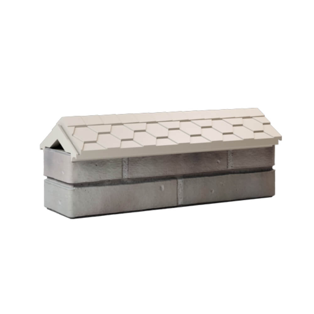 Парапет Zking Эверест Бежевый с посадкой на 0.5 кирпича (130мм) Белогорск фото