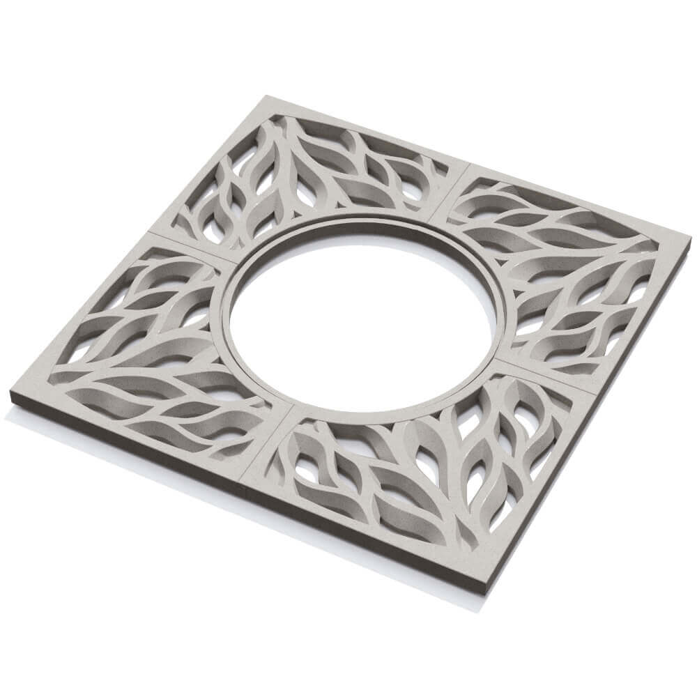 Приствольная решетка для дерева ZKING CRUST 1.2х1.2м Бежевая в Белогорске фото