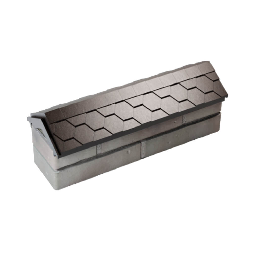 Парапет Zking Эверест Коричневый с посадкой на 0.5 кирпича (130мм) в Белогорске фото