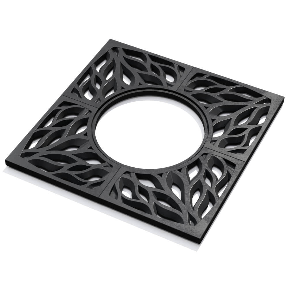 Приствольная решетка для дерева ZKING CRUST 1.2х1.2м Черная в Белогорске фото