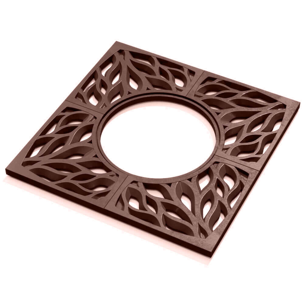 Приствольная решетка для дерева ZKING CRUST 1.2х1.2м Коричневая в Белогорске фото