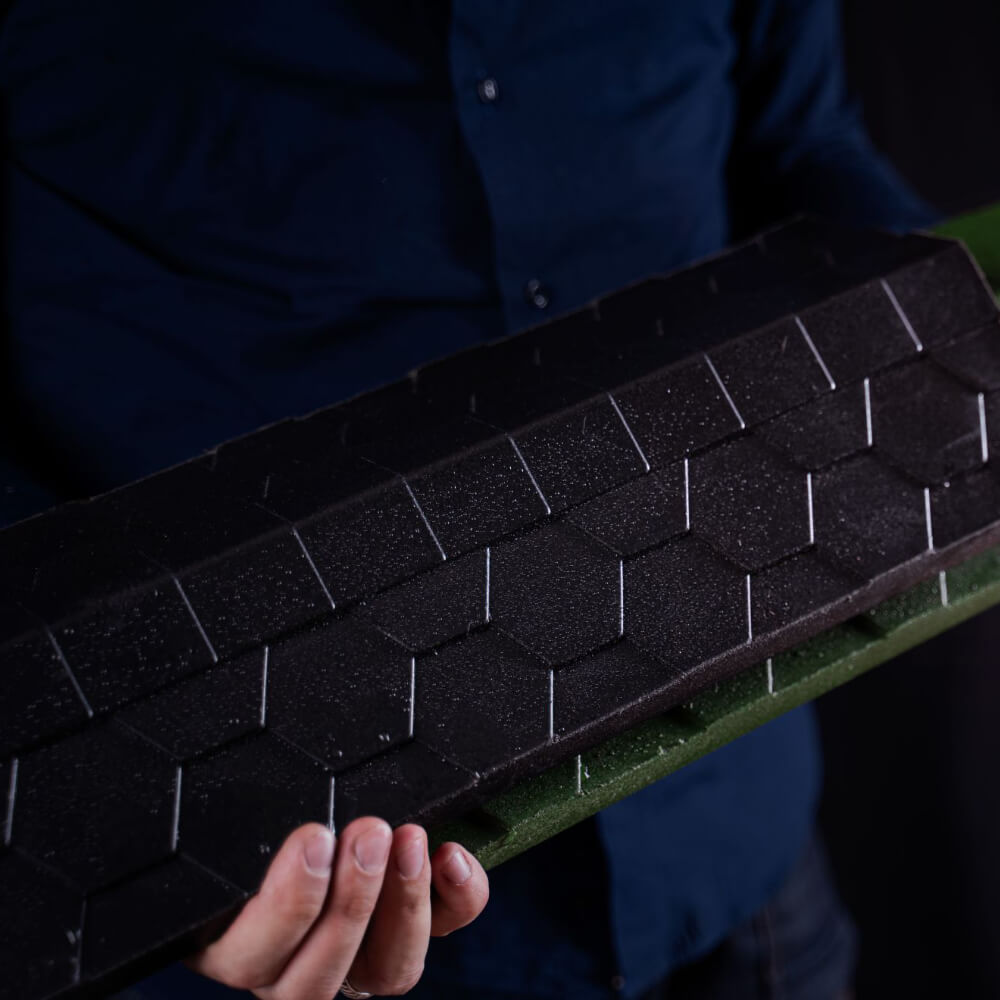 Парапет Zking Эверест Черный с посадкой на 1 кирпич (200/225/255мм) в Белогорске фото