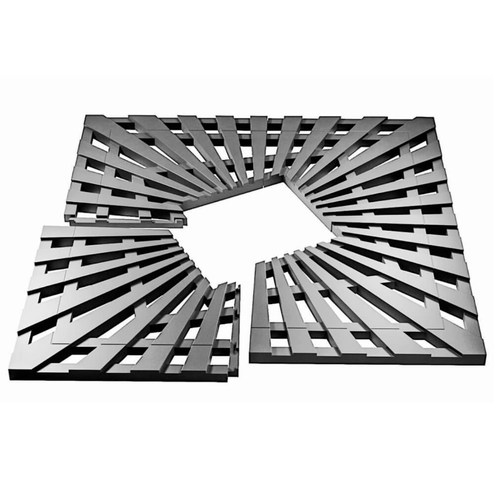 Приствольная решетка для дерева ZKING ATMOSPHERE 1.2х1.2м Серая в Белогорске фото