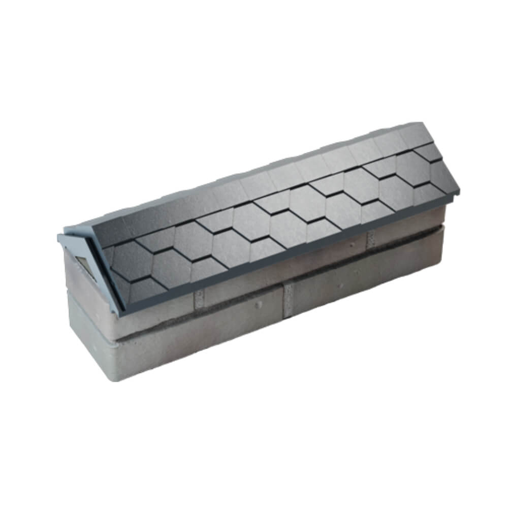 Парапет Zking Эверест Серый с посадкой на 0.5 кирпича (130мм) в Белогорске фото